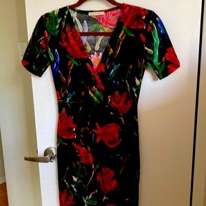 Zara velour dress